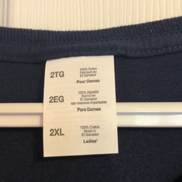 Top Gun navy blue tee NWOT - Picture 3 of 4